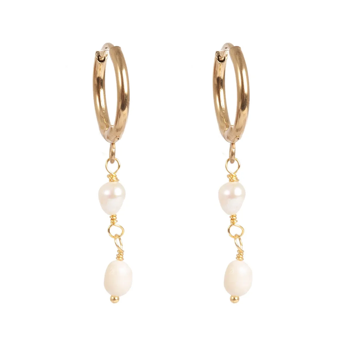 1047-0002 Pearl Drop Earring