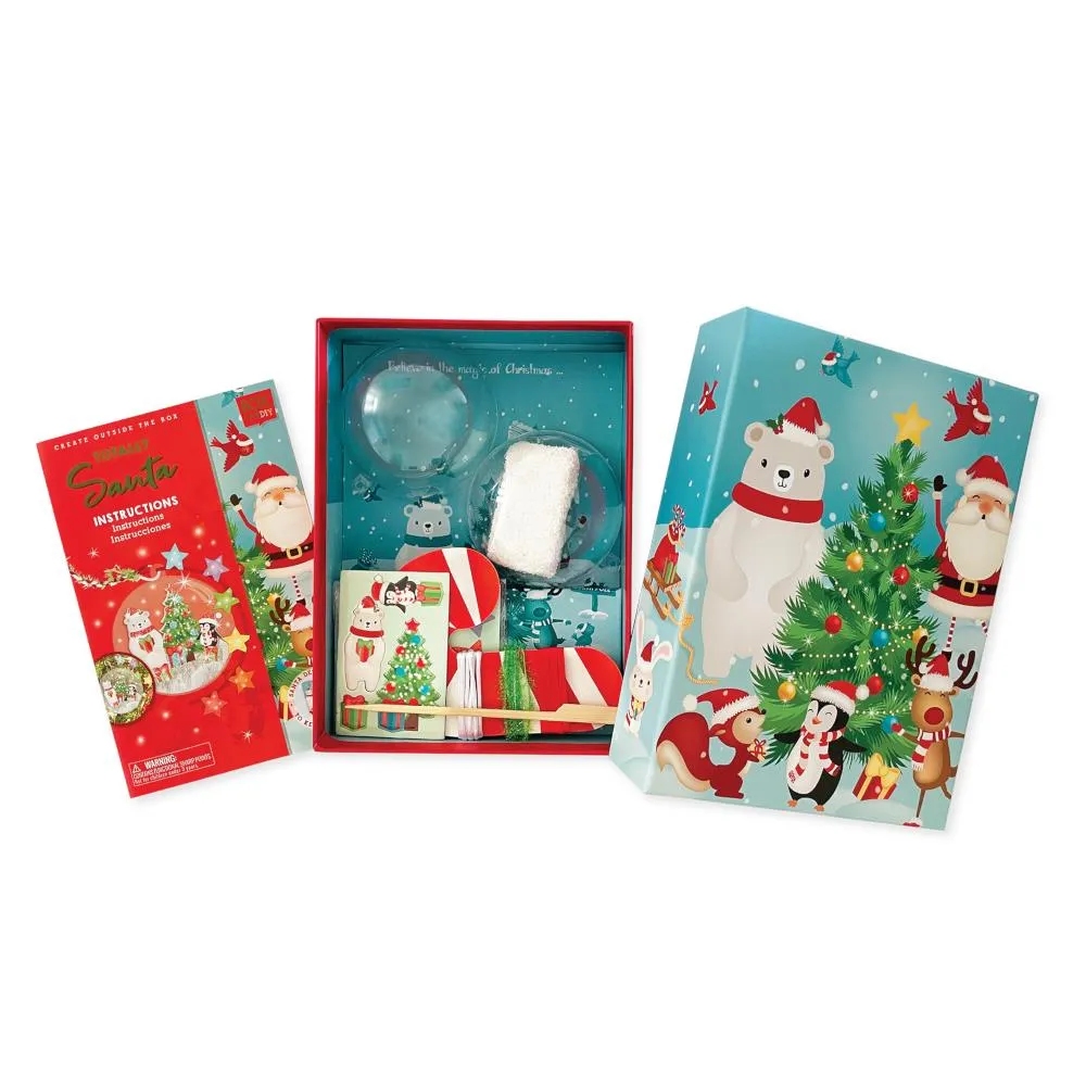 Box CanDIY Totally Santa Christmas Tree Ornament Kit