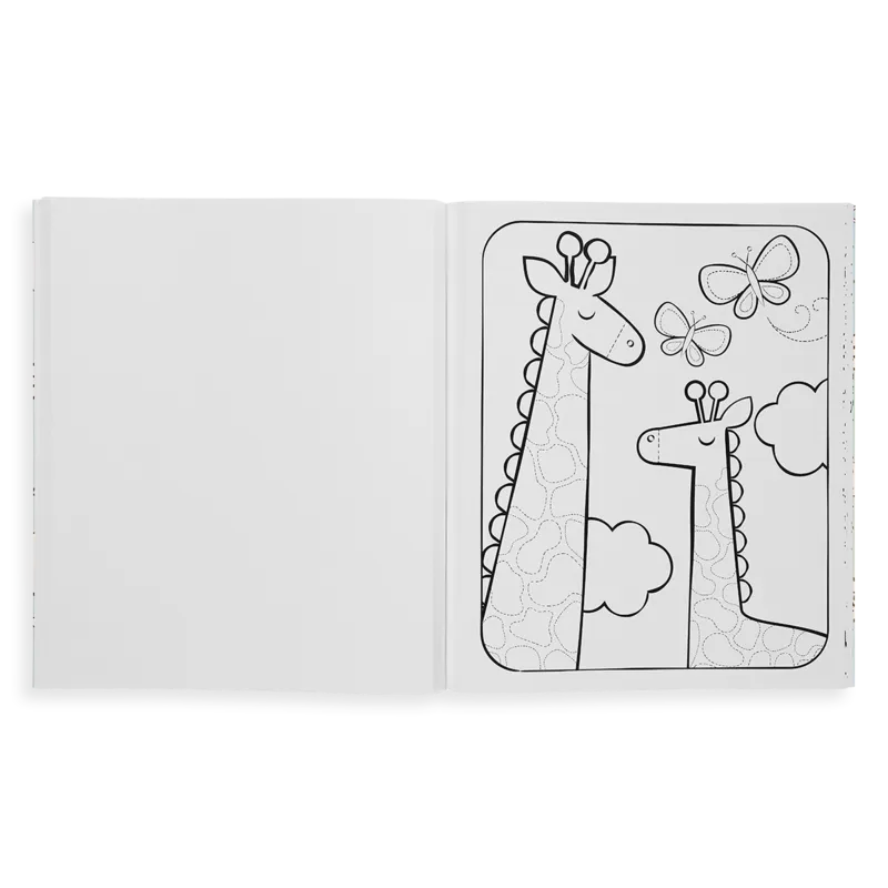 Color-in Book:  Little Cozy Critters