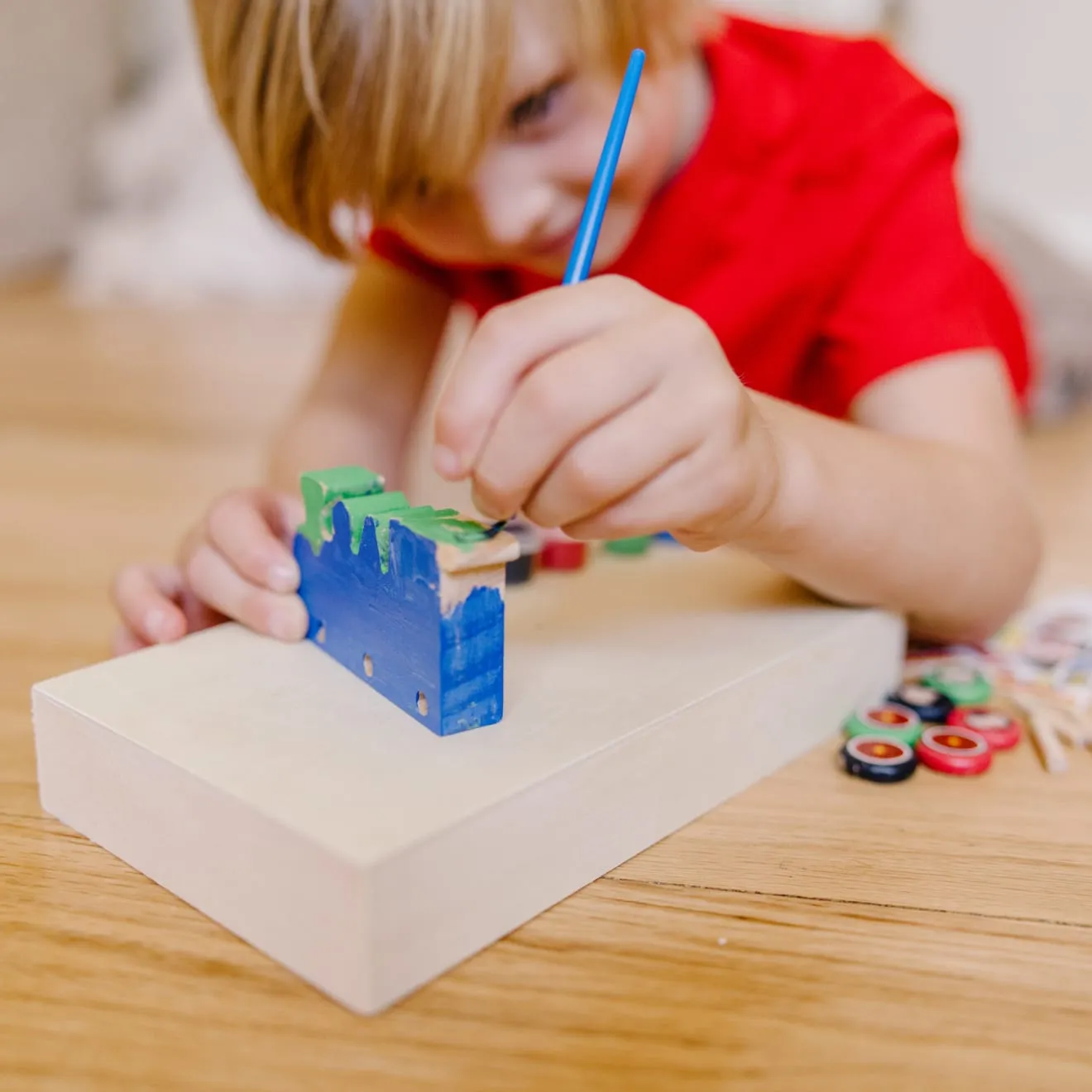 Created by Me! Train Wooden Craft Kit