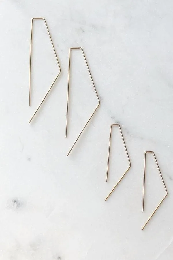Elisabeth Bent Slide Earring