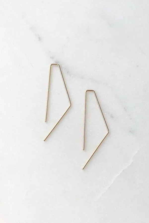 Elisabeth Bent Slide Earring