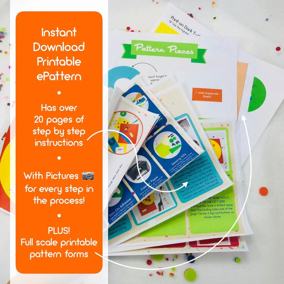ePattern - Peek a Boo Mirror Quiet Book Page Sewing Pattern