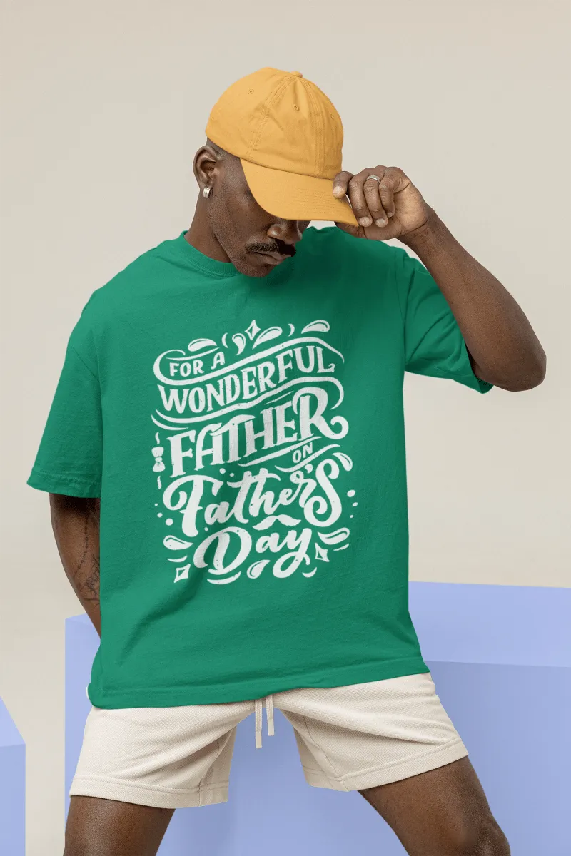 Fathers Day Graphic Tee  For a Wonderful Father Gift Shirt | Christian Dad T-Shirt | Father