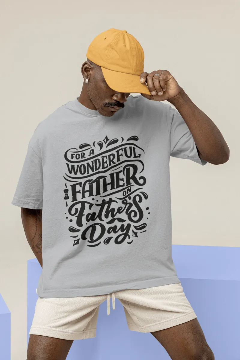 Fathers Day Graphic Tee  For a Wonderful Father Gift Shirt | Christian Dad T-Shirt | Father