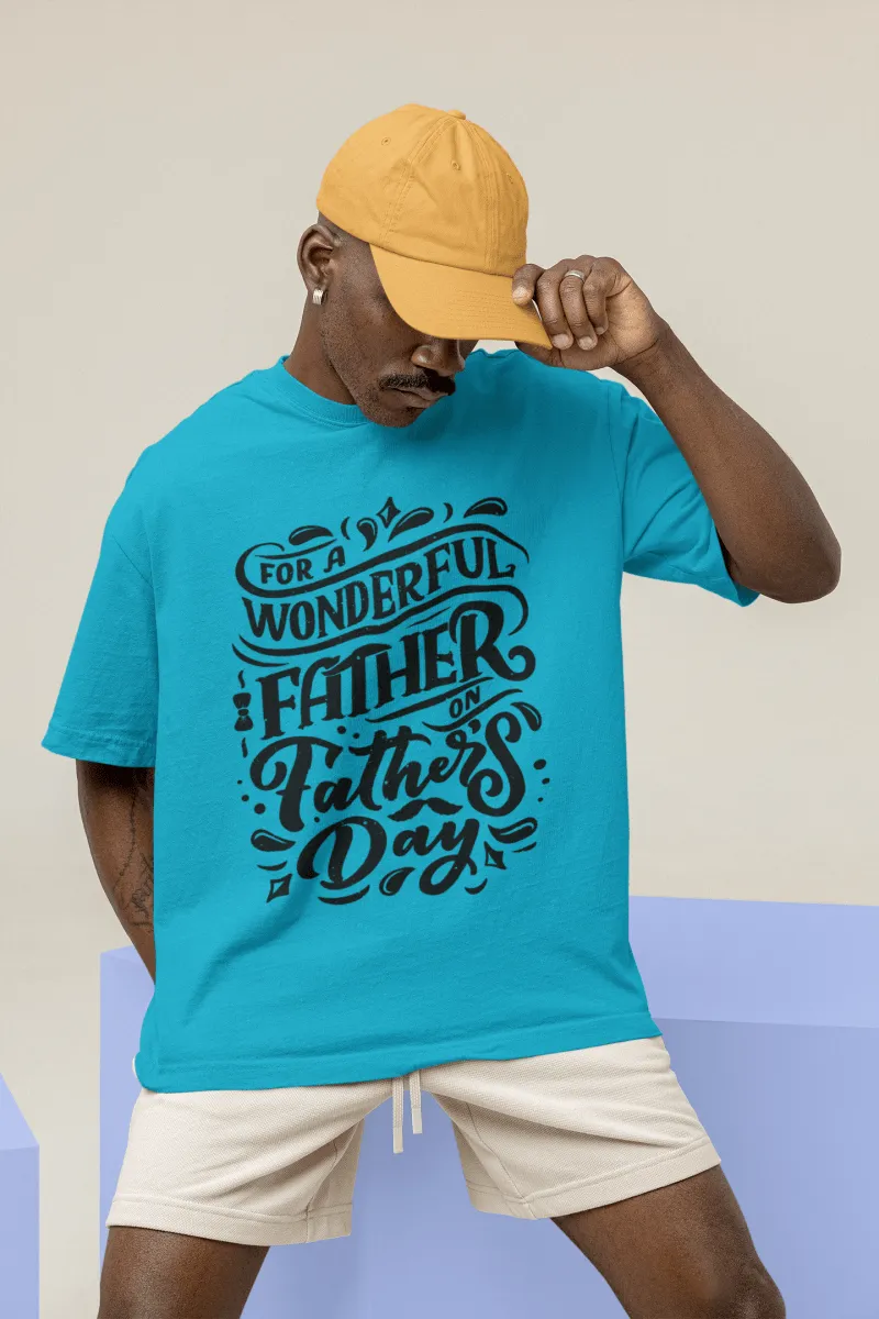 Fathers Day Graphic Tee  For a Wonderful Father Gift Shirt | Christian Dad T-Shirt | Father