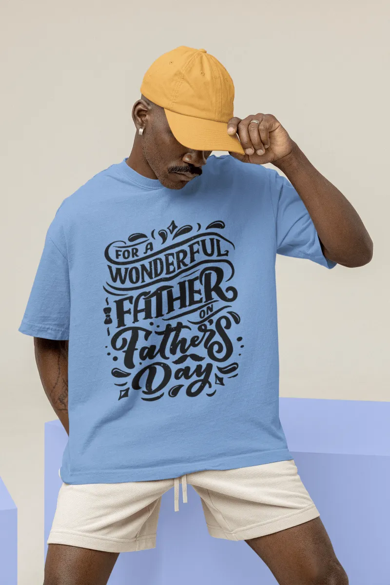 Fathers Day Graphic Tee  For a Wonderful Father Gift Shirt | Christian Dad T-Shirt | Father