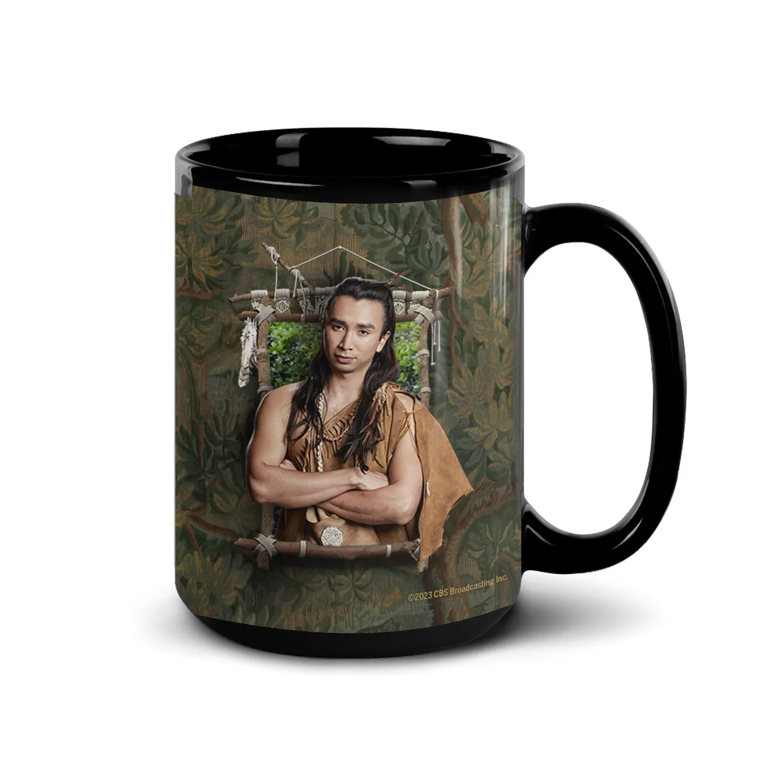 Ghosts Frames Sasappis Black Mug