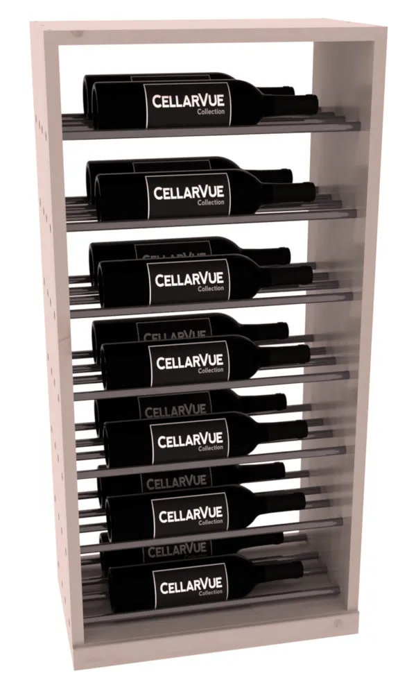 InstaCellar - 17.5" Horizontal Base Display - Gunmetal Rods
