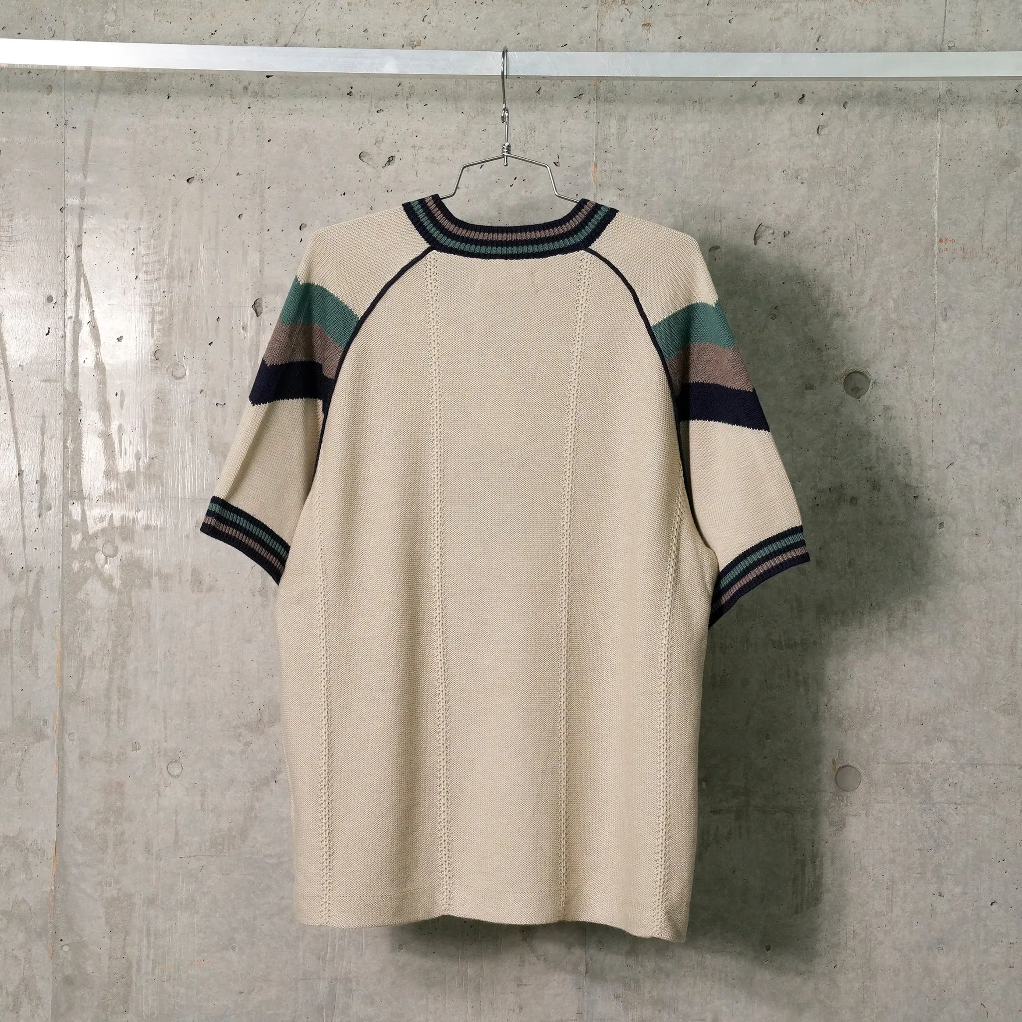KNITTING GAME SHIRT / BEIGE