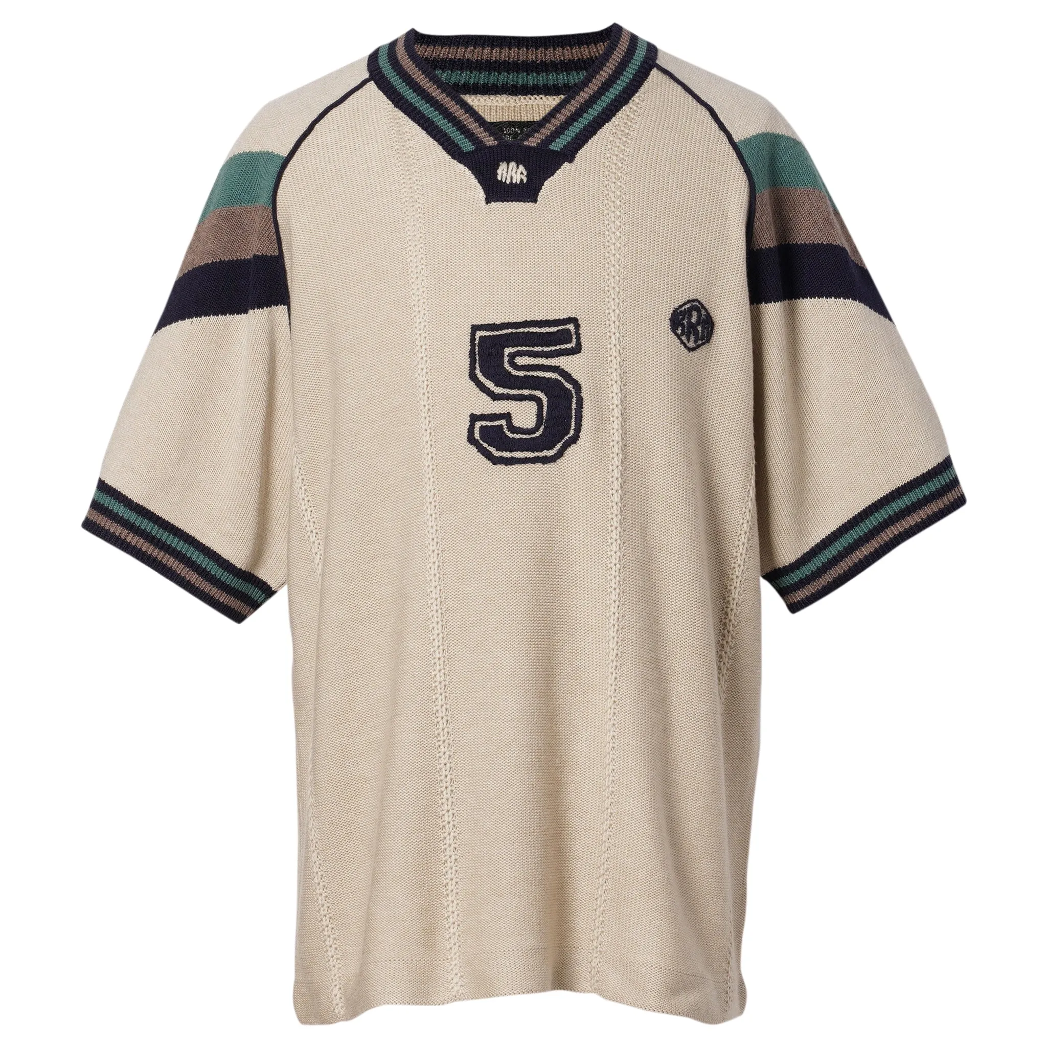 KNITTING GAME SHIRT / BEIGE