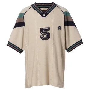 KNITTING GAME SHIRT / BEIGE