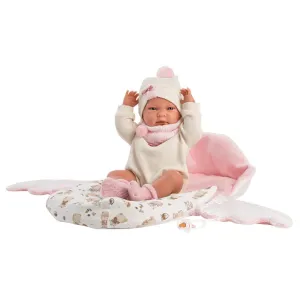 Llorens Articulated Newborn Doll - Baby Nica