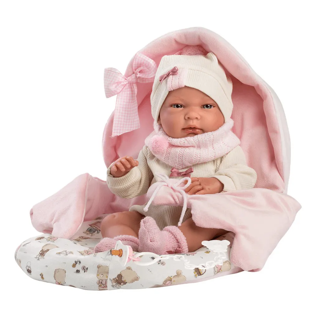 Llorens Articulated Newborn Doll - Baby Nica