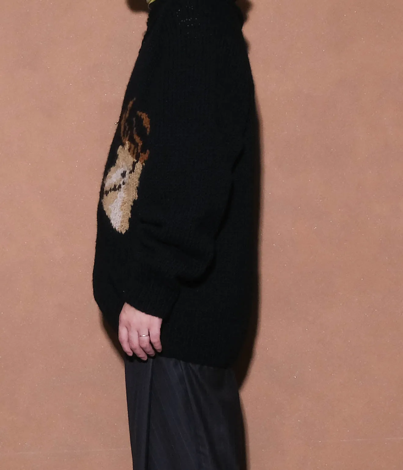 MacMahon Knitting Mills "Lakewood Cowichan Sweater" (Black)