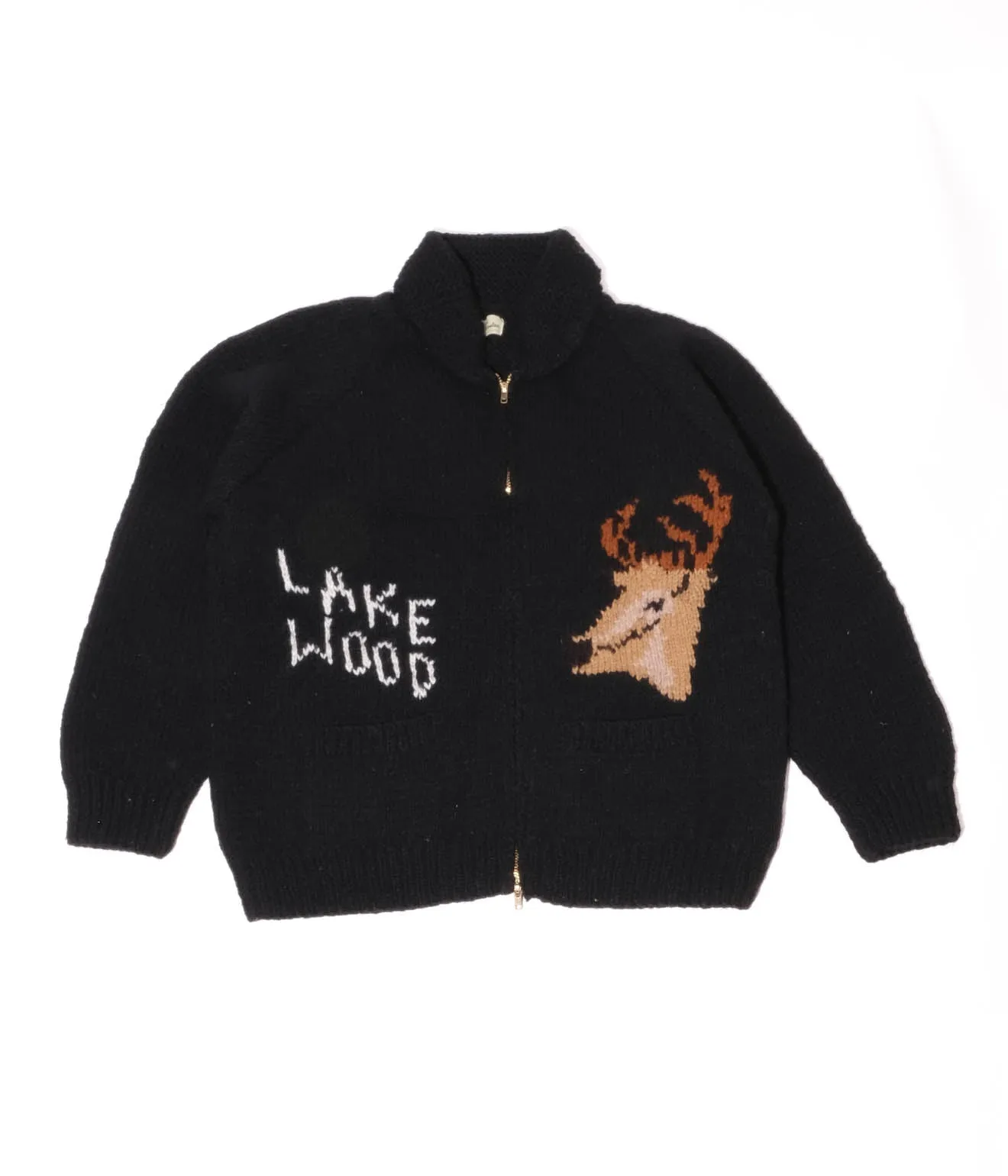 MacMahon Knitting Mills "Lakewood Cowichan Sweater" (Black)