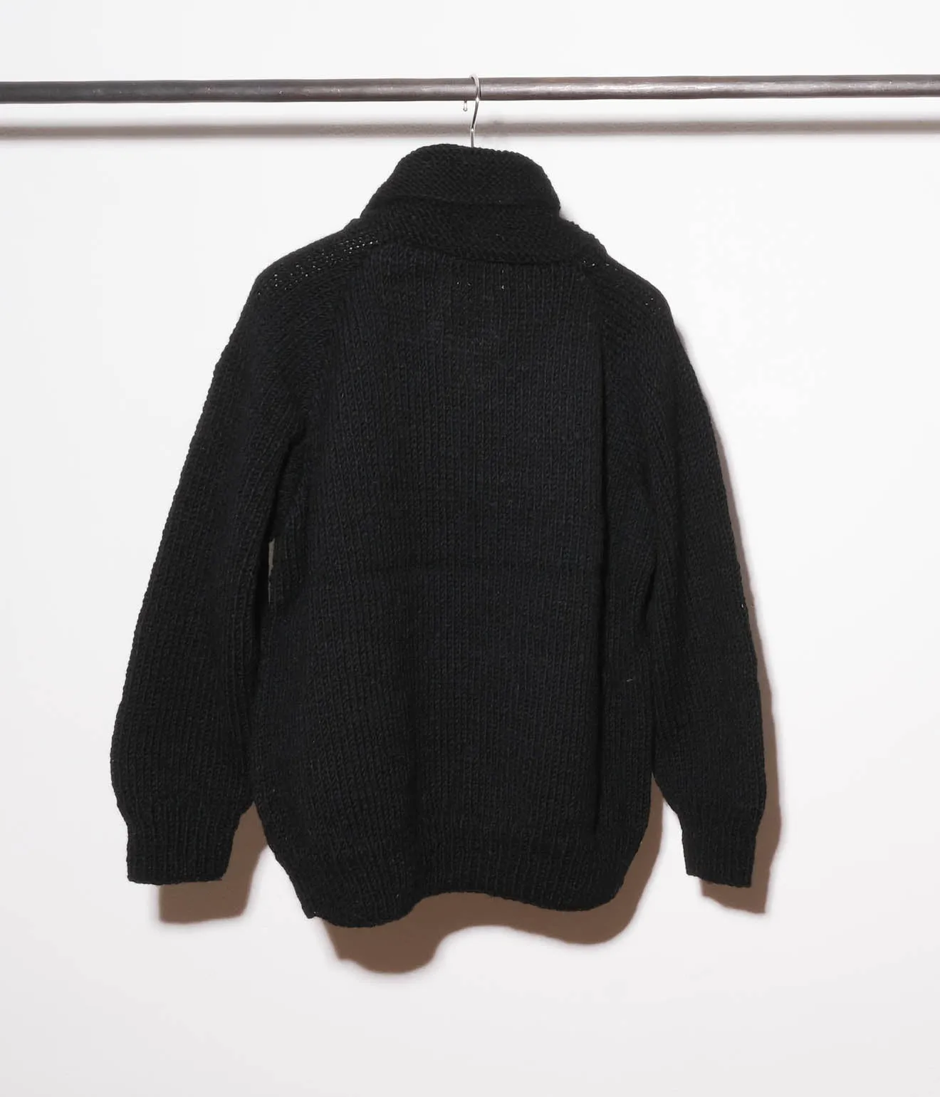 MacMahon Knitting Mills "Lakewood Cowichan Sweater" (Black)