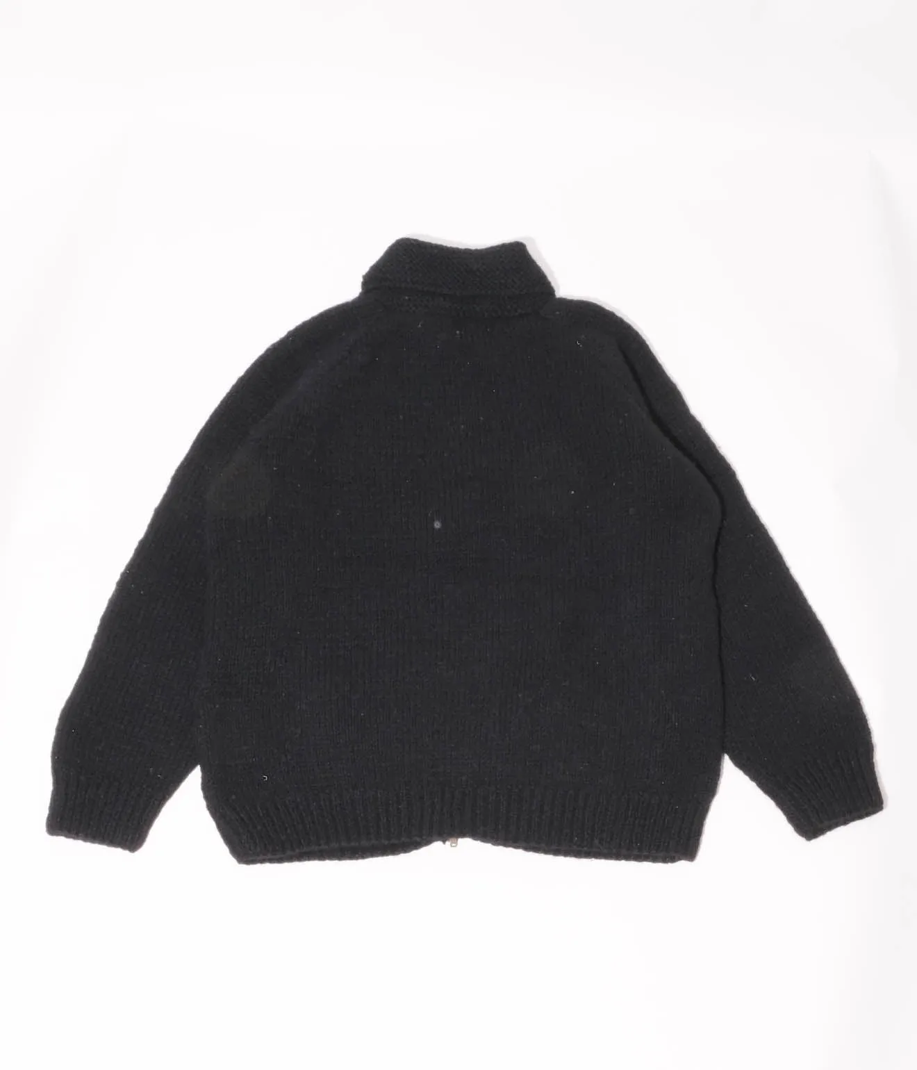 MacMahon Knitting Mills "Lakewood Cowichan Sweater" (Black)