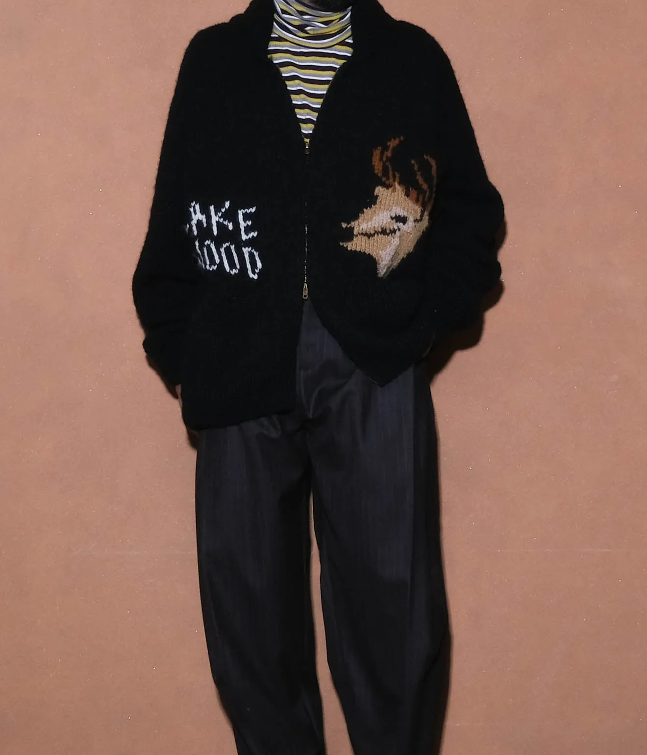 MacMahon Knitting Mills "Lakewood Cowichan Sweater" (Black)