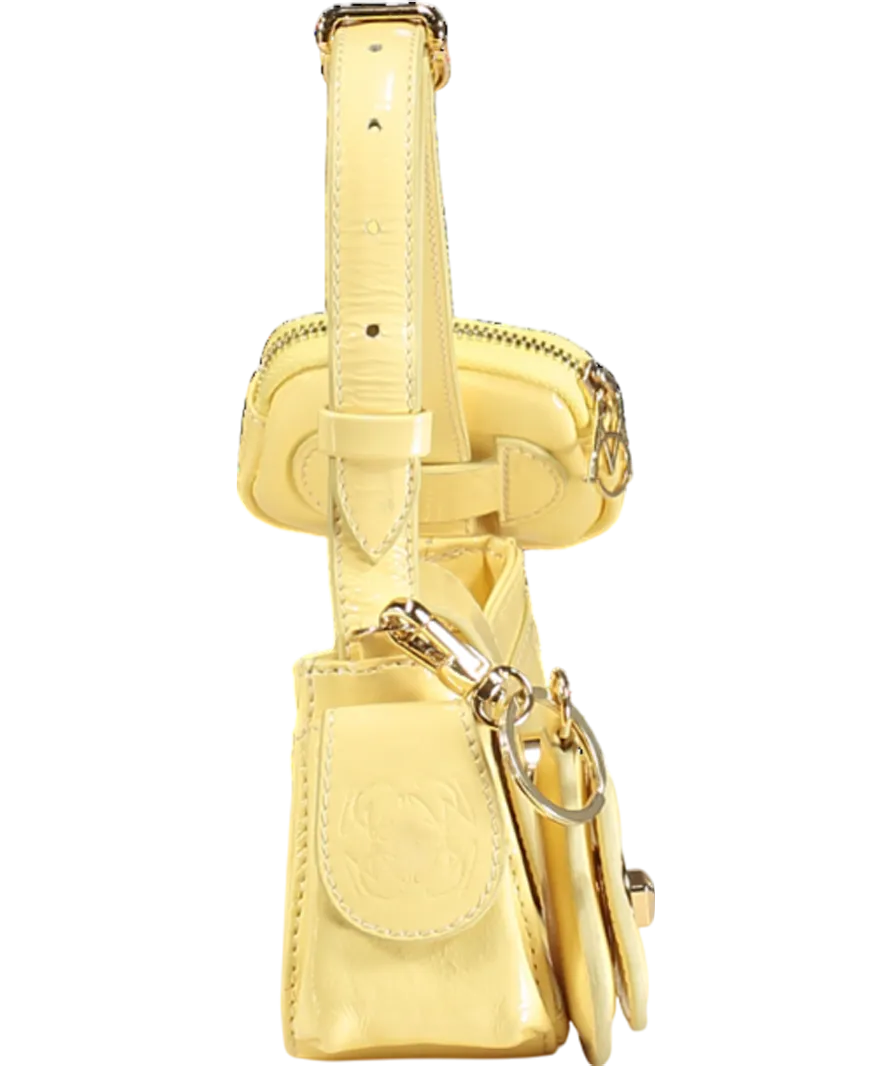 MANC Aurora Micro Bag In Pale Yellow