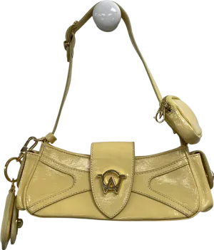 MANC Aurora Micro Bag In Pale Yellow