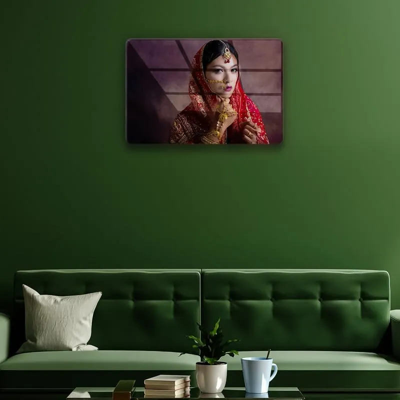 PRINTIAA 3MM-18x12inch-C/Horizontal Acrylic Photo Frame Print Personalized Wall Mount Frameless Picture Frame for Gifting on Birthday, Anniversary, Corporate and other Moments