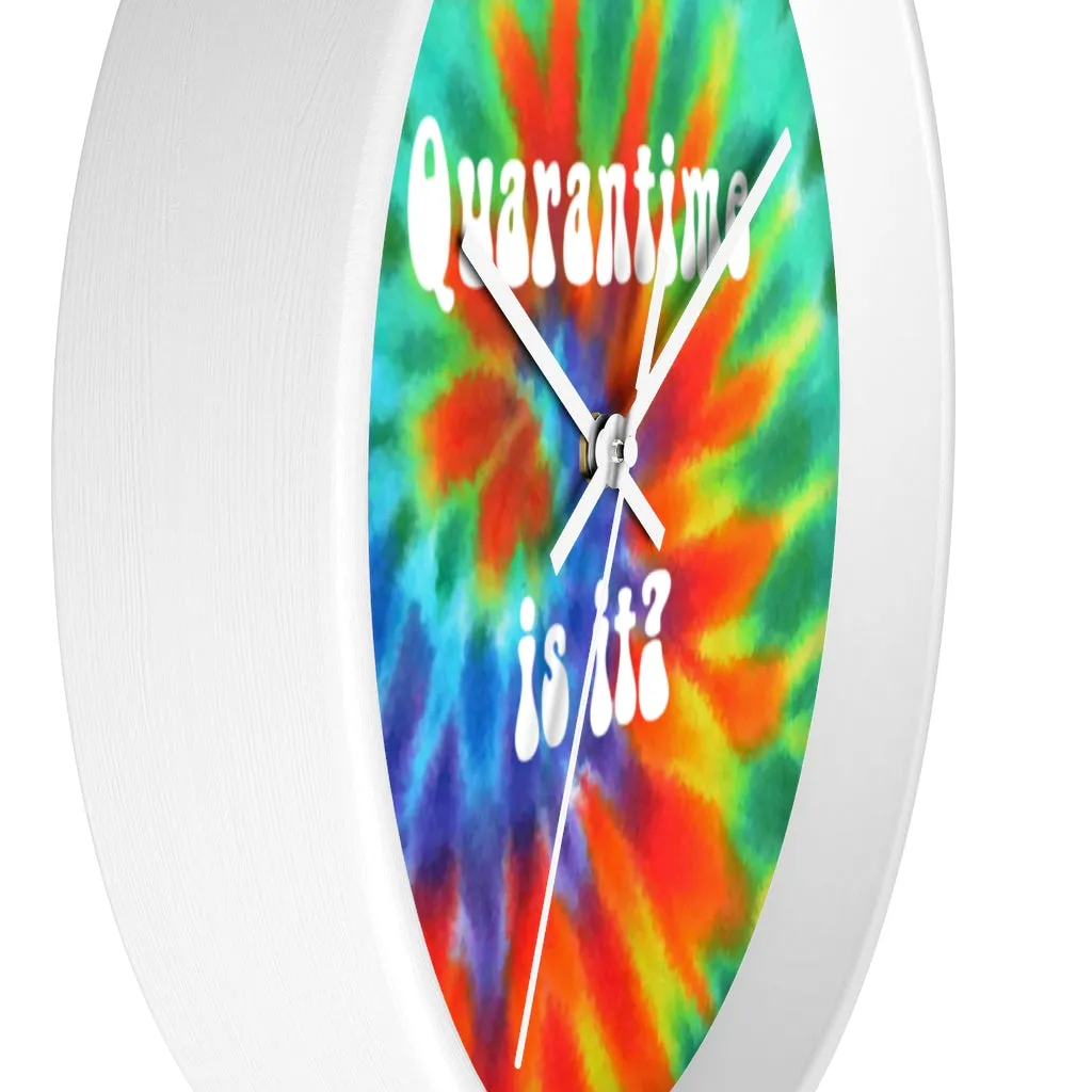 Quarantine Wall Clock - Quarantime is it?