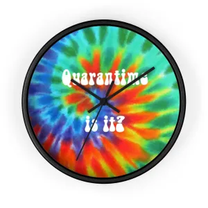Quarantine Wall Clock - Quarantime is it?