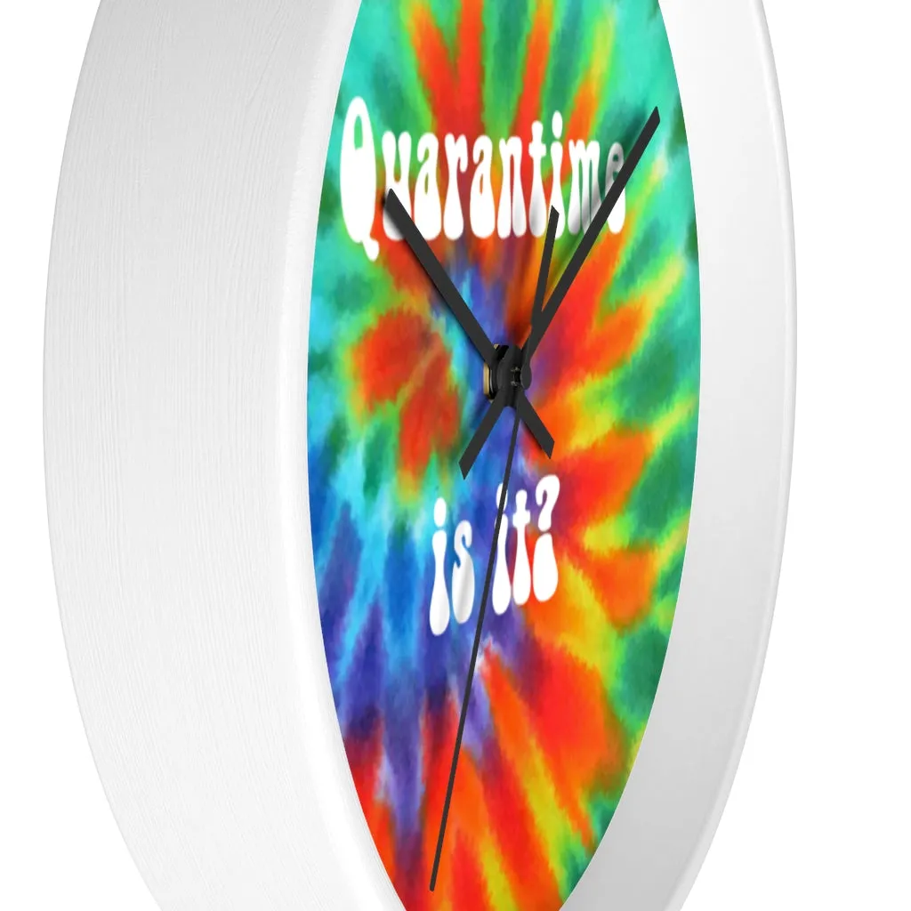 Quarantine Wall Clock - Quarantime is it?