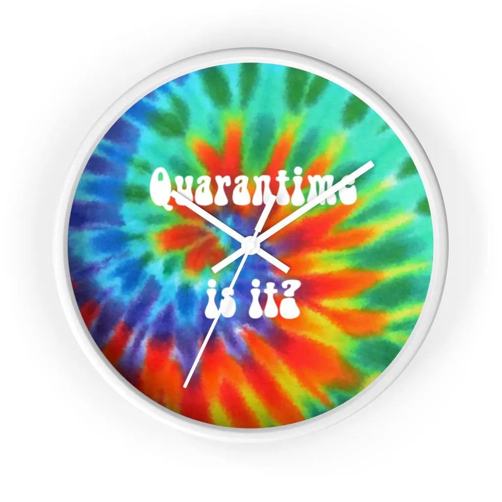 Quarantine Wall Clock - Quarantime is it?