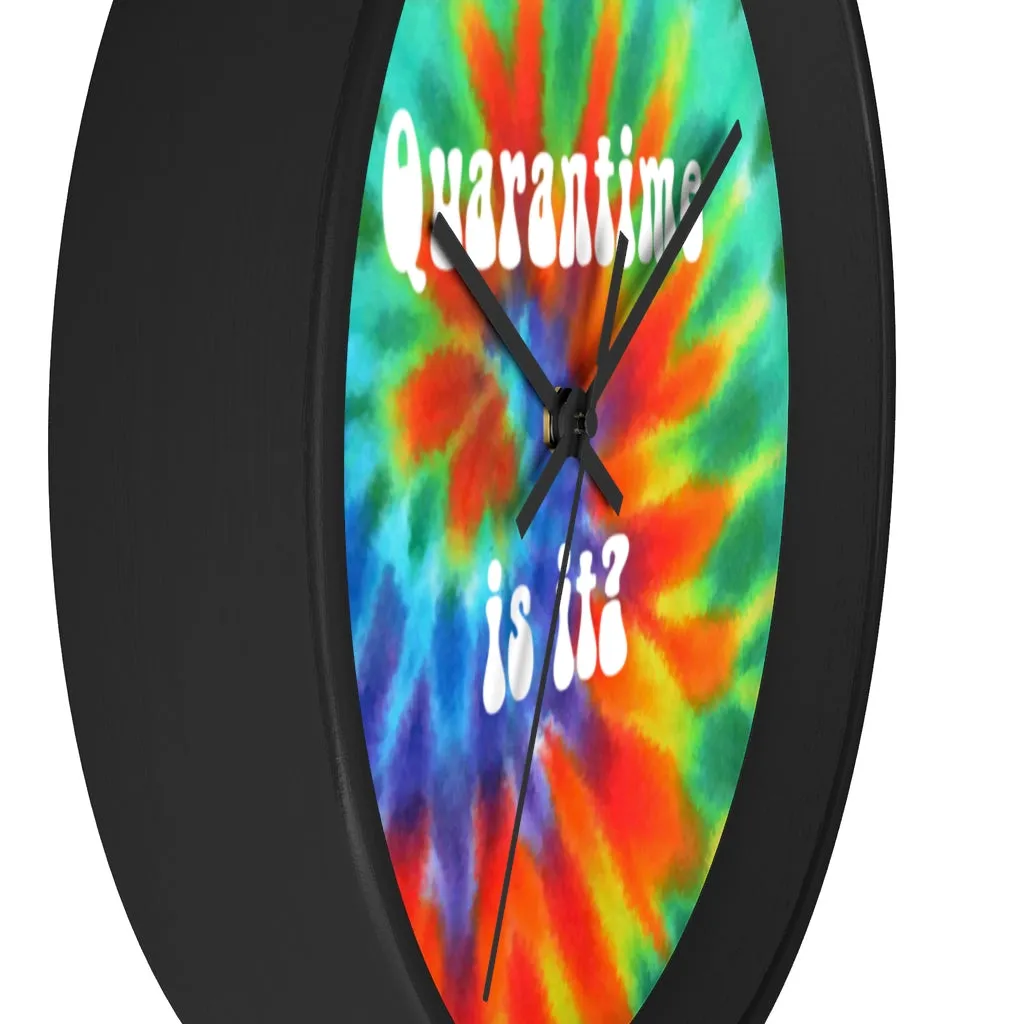 Quarantine Wall Clock - Quarantime is it?