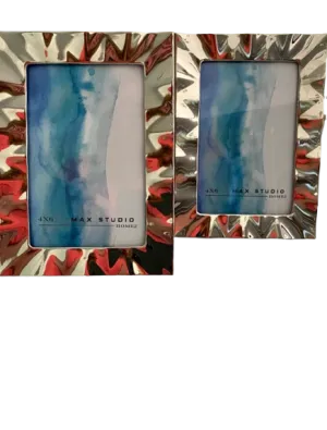 Silver Frames 4x6, Set of 2