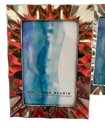 Silver Frames 4x6, Set of 2