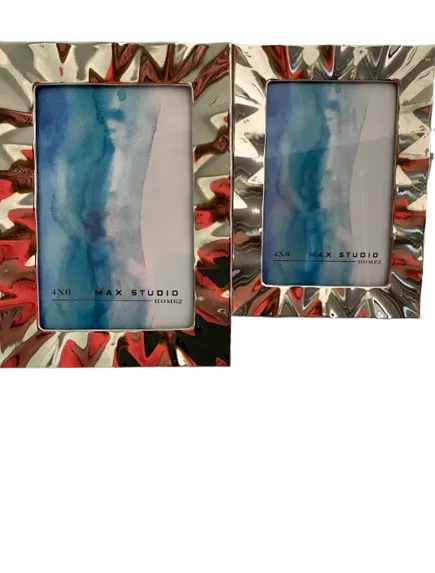 Silver Frames 4x6, Set of 2