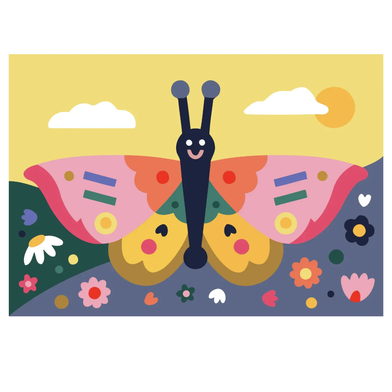Spring Wings Paint By Number Kit